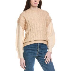 Line & Dot Womens  Mylos Sweater, White